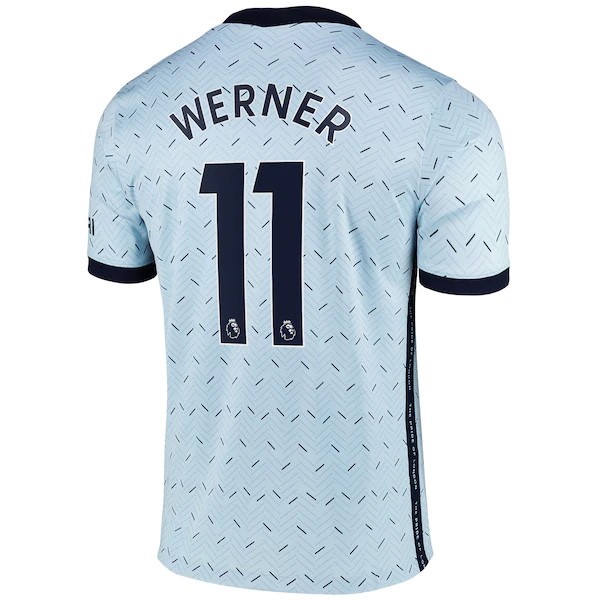 Maglia Chelsea NO.11 Werner Away 20/21 Blu